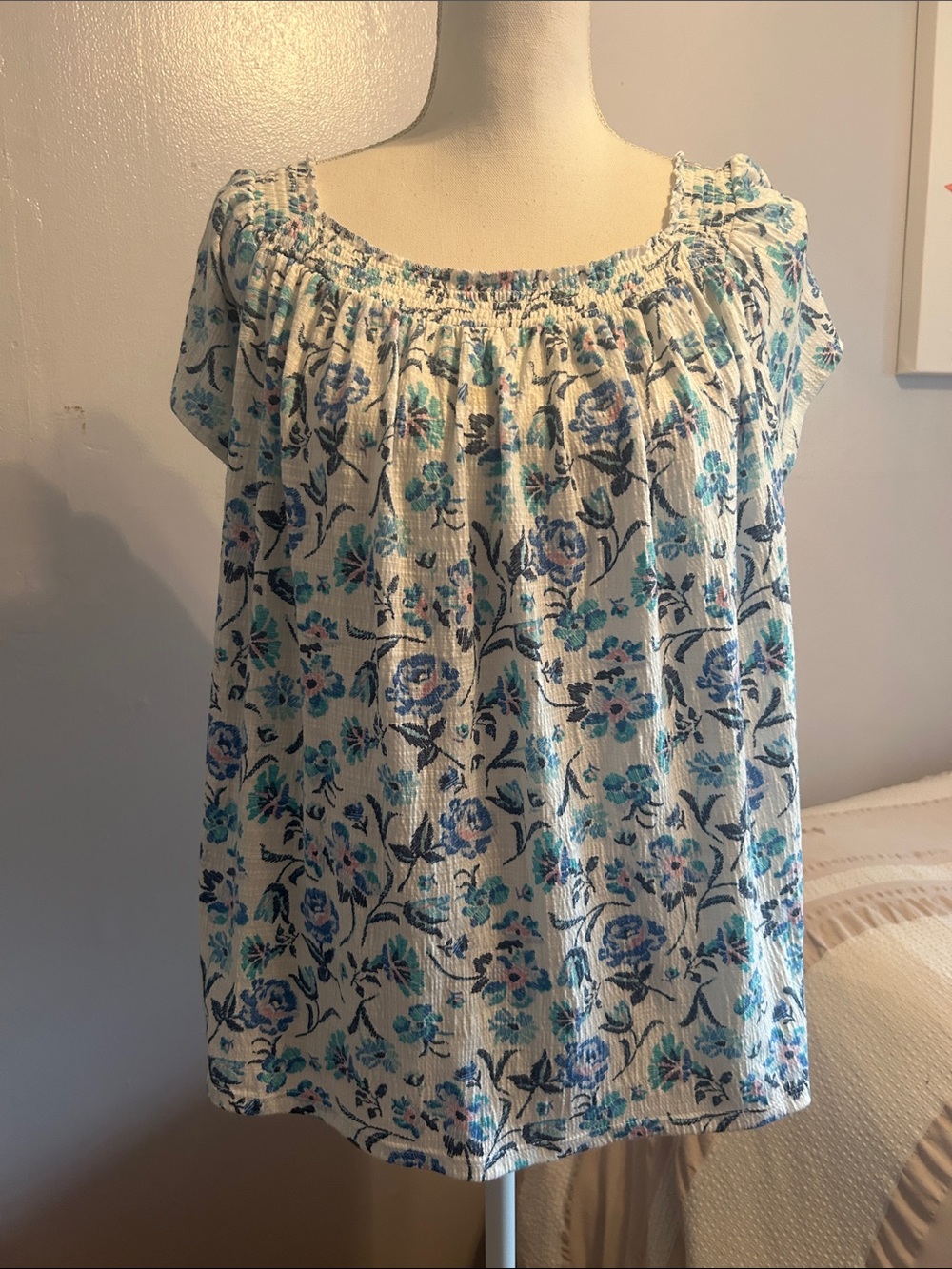 Lauren Conrad Floral Print Top